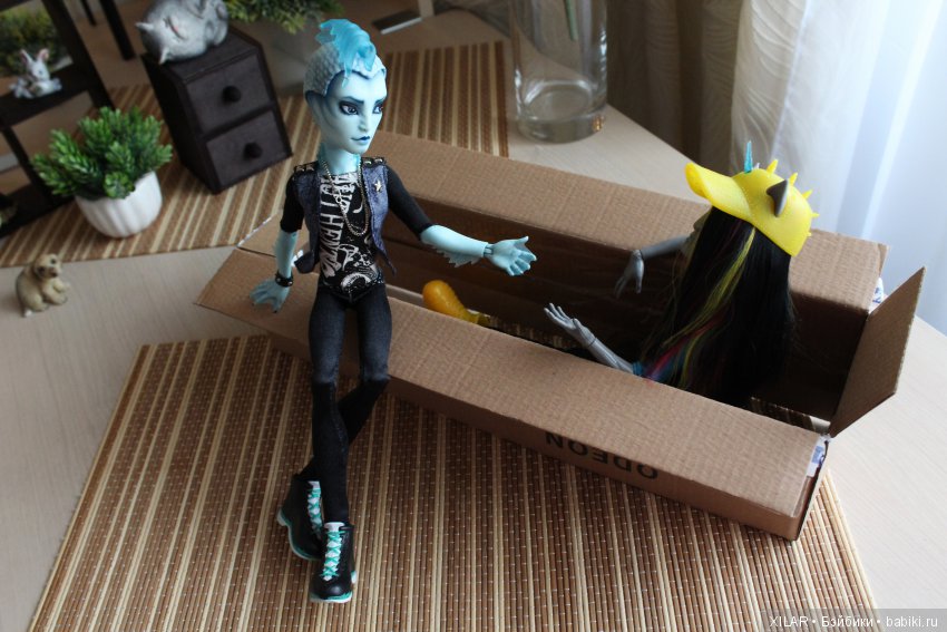 Кто в коробке 2 — Куклы Monster High и Ever After High: G1