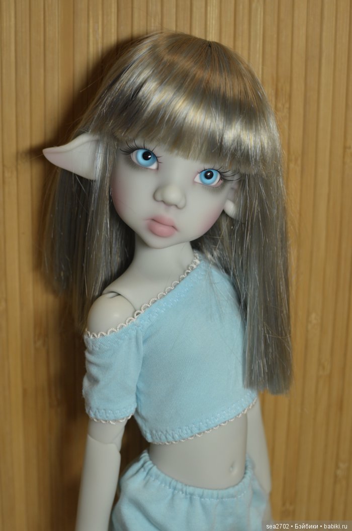 Серо-голубое чудо — Куклы Kaye Wiggs (Кайе Виггс): авторские BJD (БЖД) (фото 3)