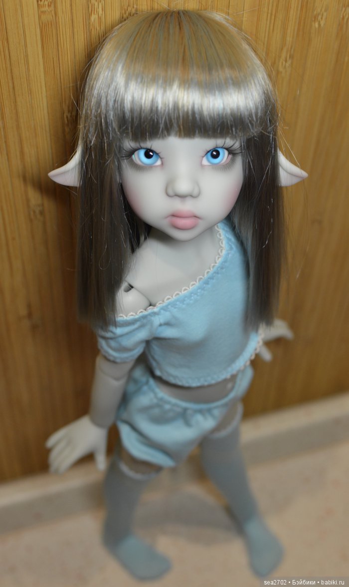 Серо-голубое чудо — Куклы Kaye Wiggs (Кайе Виггс): авторские BJD (БЖД) (фото 5)