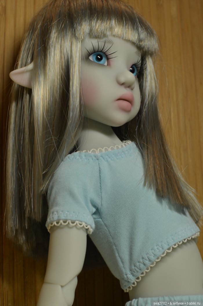 Серо-голубое чудо — Куклы Kaye Wiggs (Кайе Виггс): авторские BJD (БЖД) (фото 7)