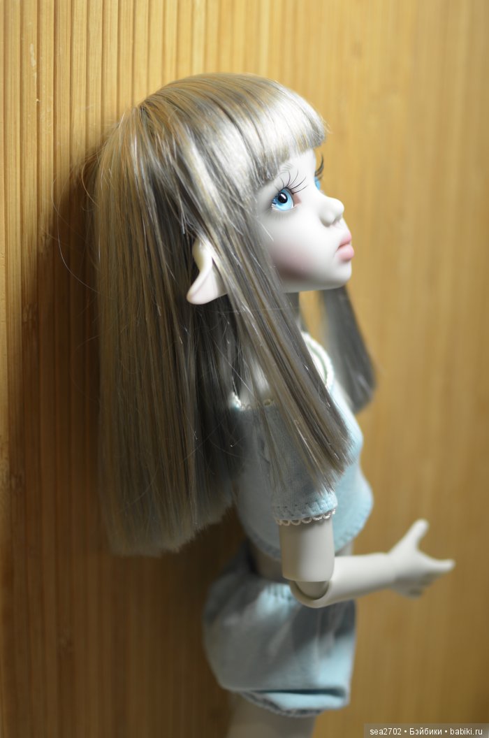 Серо-голубое чудо — Куклы Kaye Wiggs (Кайе Виггс): авторские BJD (БЖД) (фото 8)
