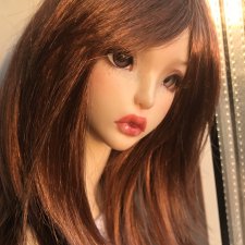 Новый парик моей кукле бжд Ellana Lillycat