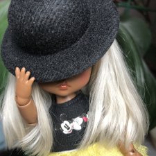 Желтый, чёрный, шляпка