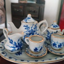 Винтажный сервиз для кукол 40+ см