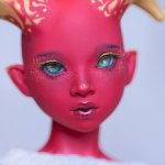 Meihua Faun Deep Red LE 30 + мейк от Mayakdolls