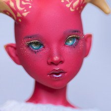 Meihua Faun Deep Red LE 30 + мейк от Mayakdolls