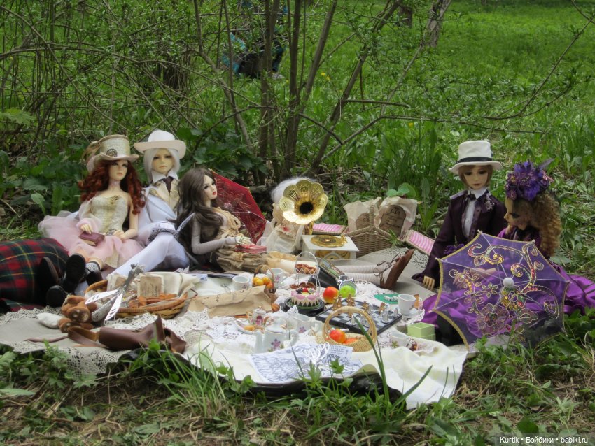 Завтрак на траве — Фотоистории с куклами BJD (БЖД): сериалы