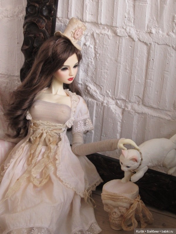 Кружева и череп — Фотоистории с куклами BJD (БЖД): сериалы
