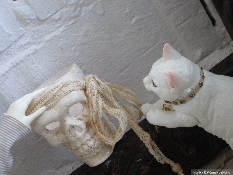 Кружева и череп — Фотоистории с куклами BJD (БЖД): сериалы