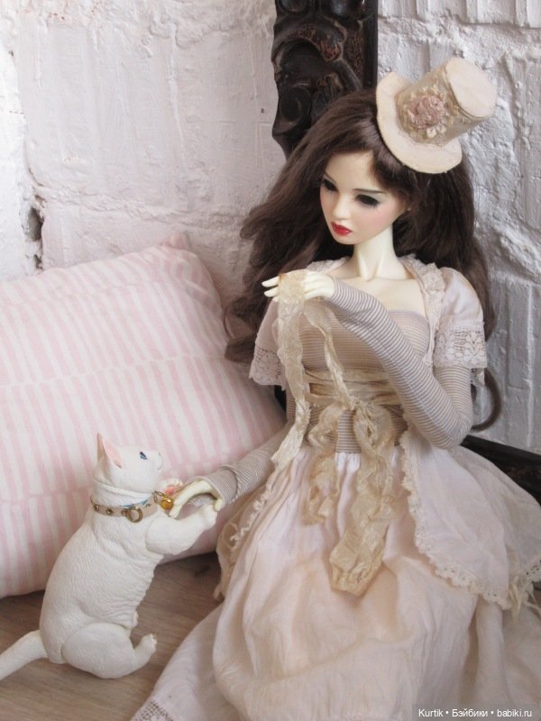Кружева и череп — Фотоистории с куклами BJD (БЖД): сериалы