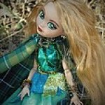 Ever After High, превращения моих девочек, часть 3 - роспись по тарелке