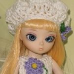 Нежная фиалочка.