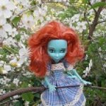 Мой клетчатый дракончик (ООАК Лорны МакНесси)