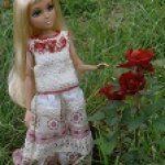 Носовой платок плюс... (юбка для куклы мокси тинз).