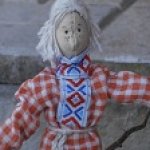 Один такой домовой. Кукла из ткани