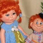 Немного обновок для любимых "весновок" (куклы фабрики "Весна").