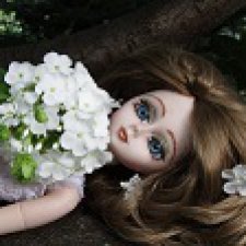 Белое платье, белые флоксы, Звезда Подиума и капелька романтики