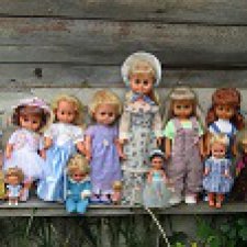 Новенькая как повод показать всю коллекцию (куклы ГДР)