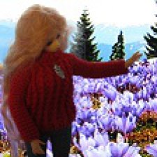 Свитер и джинсы для феи