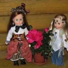 Марта и Мила фабрики "Весна"  в завершённых образах