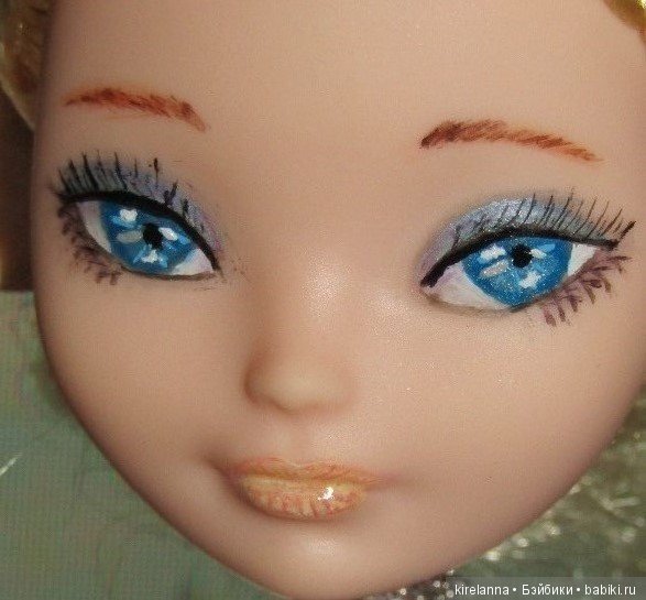 Переделка одной подделки — Реставрация и преображение кукол: ремонт (фото 5)