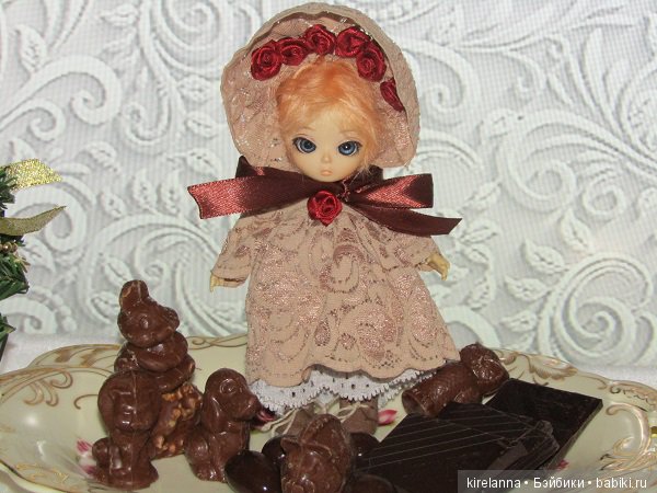 Вилька в шоколаде — Куклы Ai Doll и Pangju (Панджу): Tiny BJD (БЖД) (фото 8)