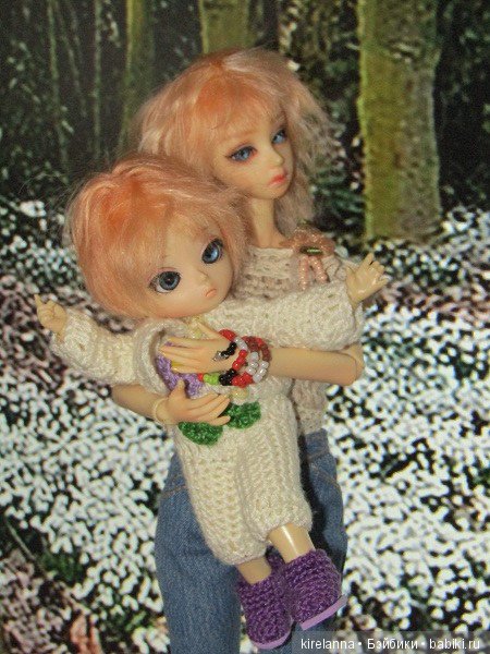 Первый подснежник — Фотоистории с куклами BJD (БЖД): сериалы