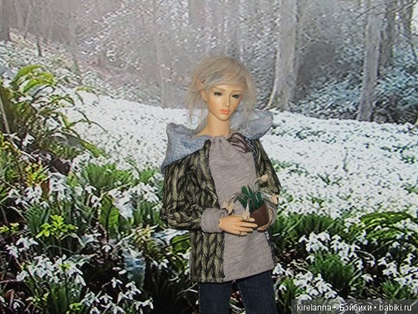 Первый подснежник — Фотоистории с куклами BJD (БЖД): сериалы (фото 7)