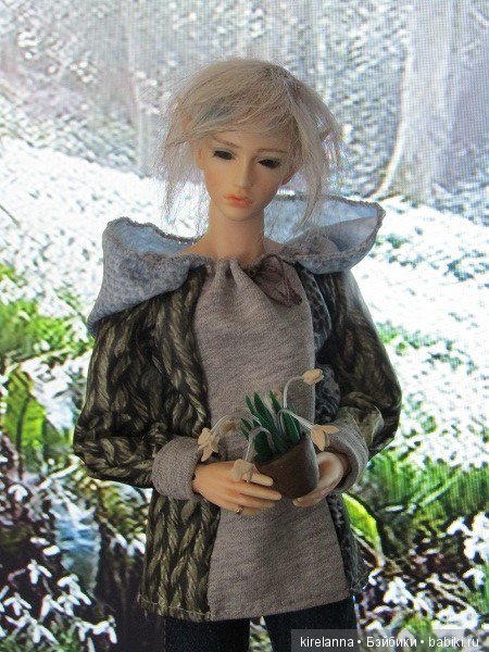 Первый подснежник — Фотоистории с куклами BJD (БЖД): сериалы (фото 3)