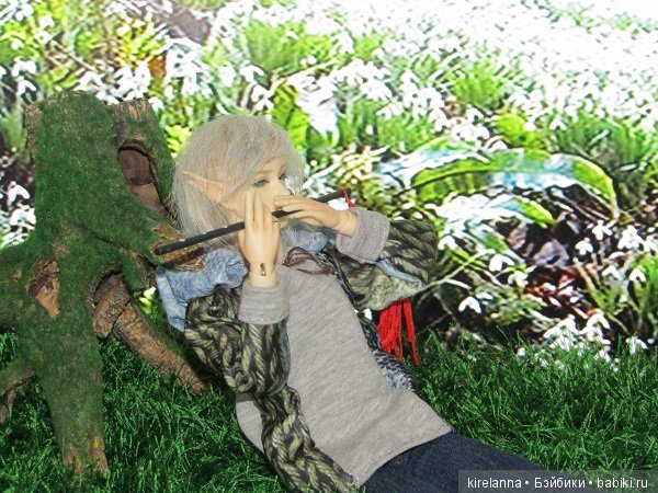 Первый подснежник — Фотоистории с куклами BJD (БЖД): сериалы