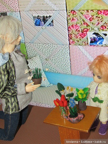 Первый подснежник — Фотоистории с куклами BJD (БЖД): сериалы