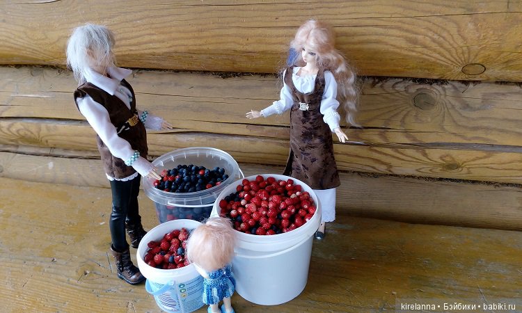 Прогулки с феями. Часть 5 - ягодный фей