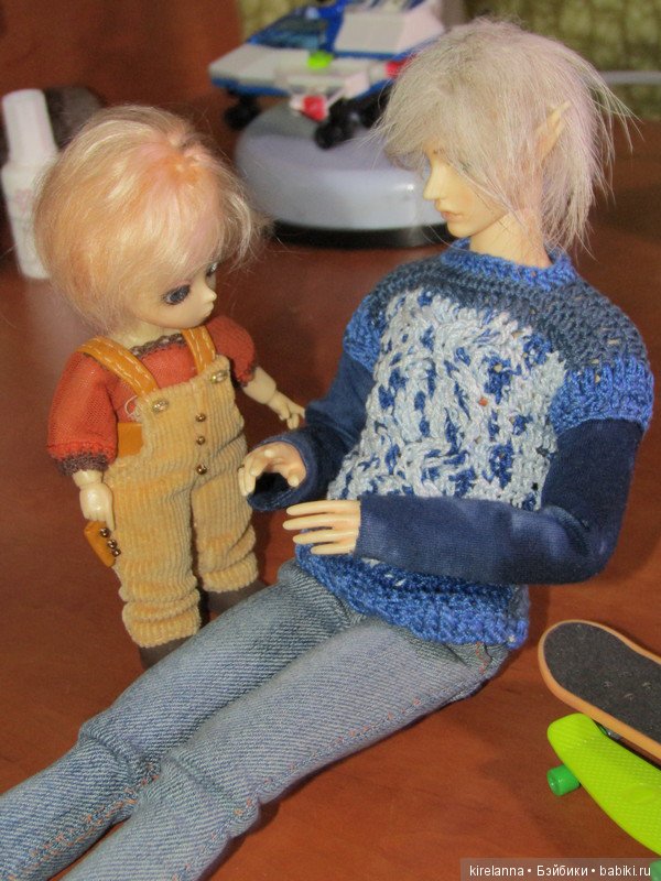 Скейт — Фотоистории с куклами BJD (БЖД): сериалы