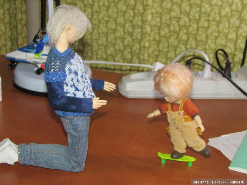 Скейт — Фотоистории с куклами BJD (БЖД): сериалы