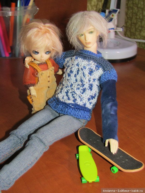 Скейт — Фотоистории с куклами BJD (БЖД): сериалы