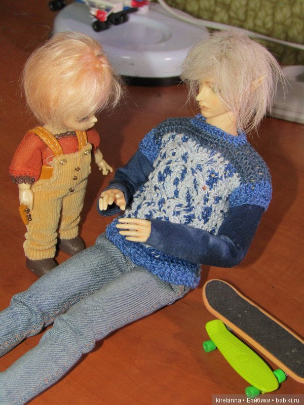 Скейт — Фотоистории с куклами BJD (БЖД): сериалы