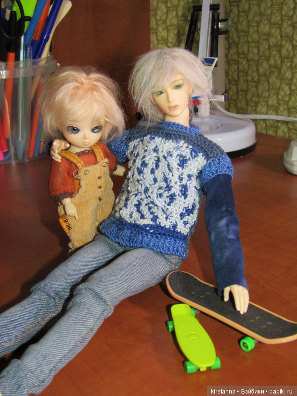 Скейт — Фотоистории с куклами BJD (БЖД): сериалы
