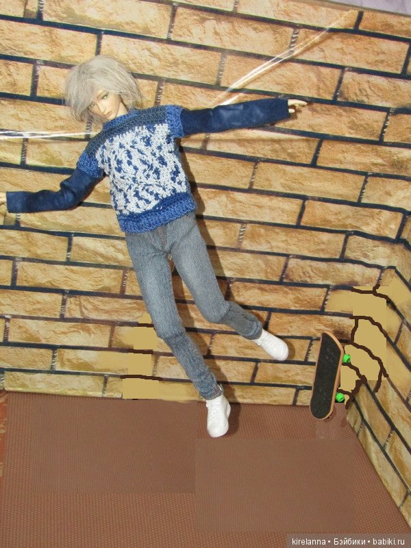 Скейт — Фотоистории с куклами BJD (БЖД): сериалы (фото 6)