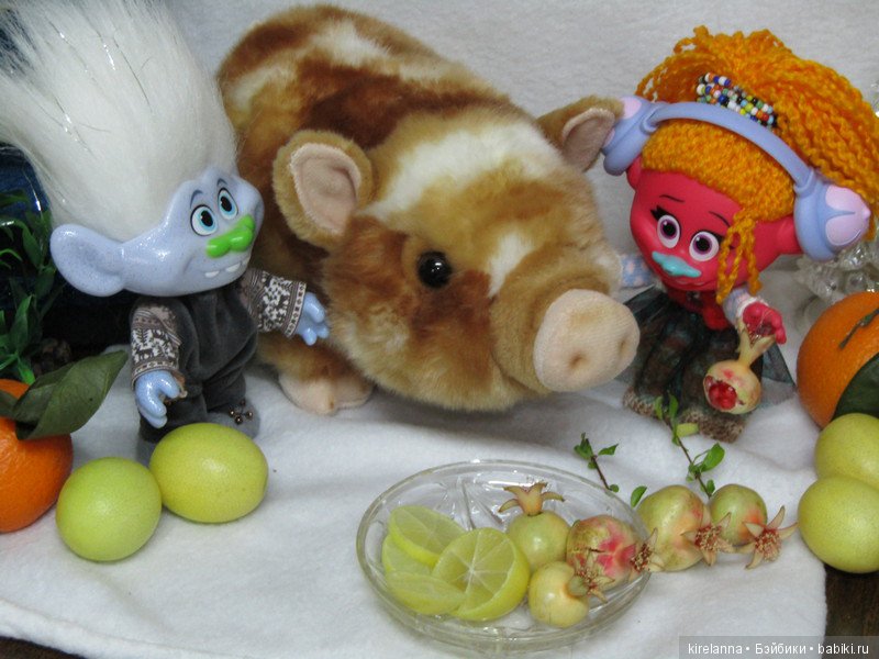 Свинья в апельсинах | Бэйбики Свинья в апельсинах — Интересные игрушки и фигурки (разное): редкие (фото 10)