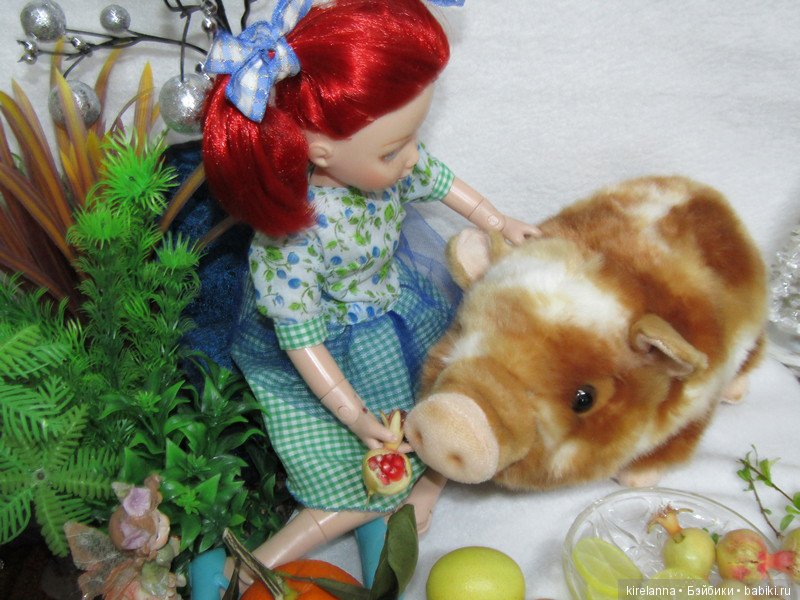 Свинья в апельсинах | Бэйбики Свинья в апельсинах — Интересные игрушки и фигурки (разное): редкие (фото 9)