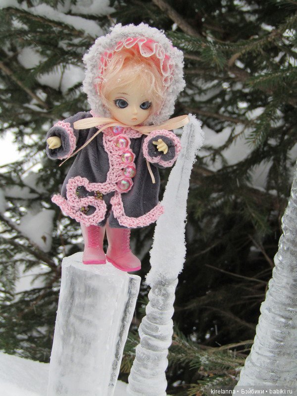 Прогулка в лесу сосулек — Куклы Ai Doll и Pangju (Панджу): Tiny BJD (БЖД)