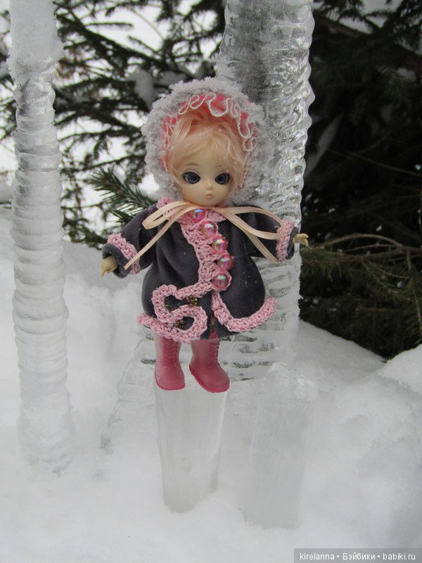 Прогулка в лесу сосулек — Куклы Ai Doll и Pangju (Панджу): Tiny BJD (БЖД)