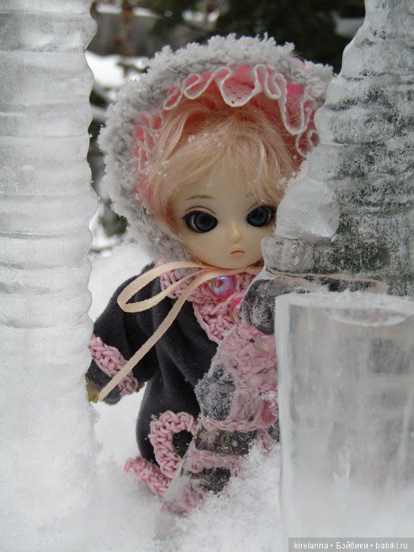 Прогулка в лесу сосулек — Куклы Ai Doll и Pangju (Панджу): Tiny BJD (БЖД)