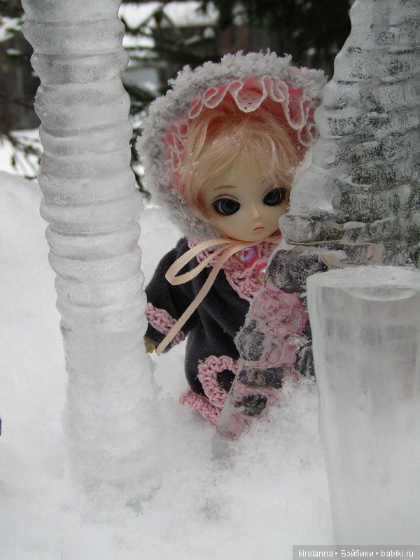 Прогулка в лесу сосулек — Куклы Ai Doll и Pangju (Панджу): Tiny BJD (БЖД)
