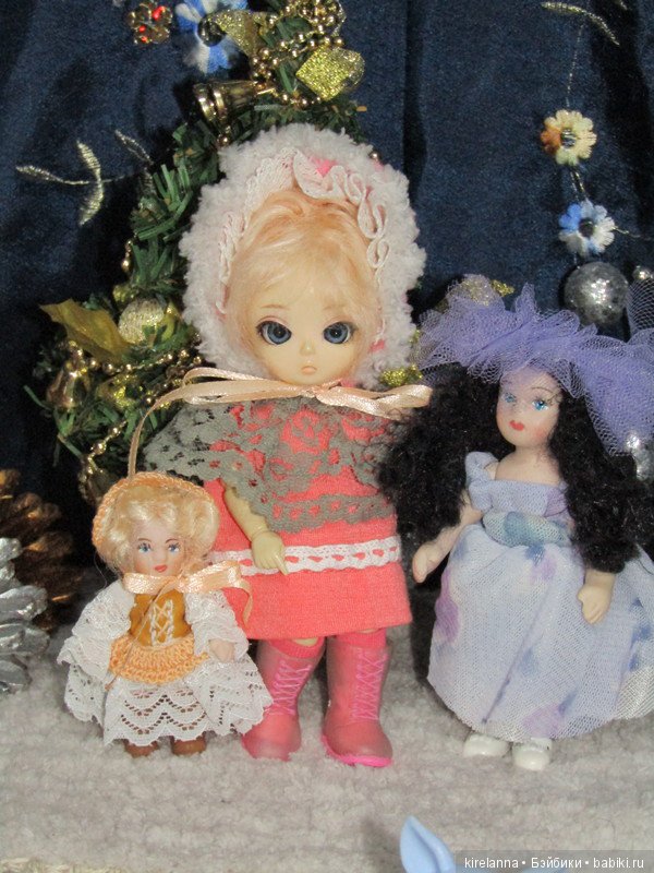 Прогулка в лесу сосулек — Куклы Ai Doll и Pangju (Панджу): Tiny BJD (БЖД)