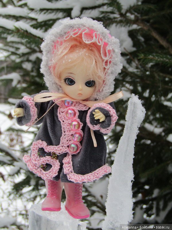 Прогулка в лесу сосулек — Куклы Ai Doll и Pangju (Панджу): Tiny BJD (БЖД)