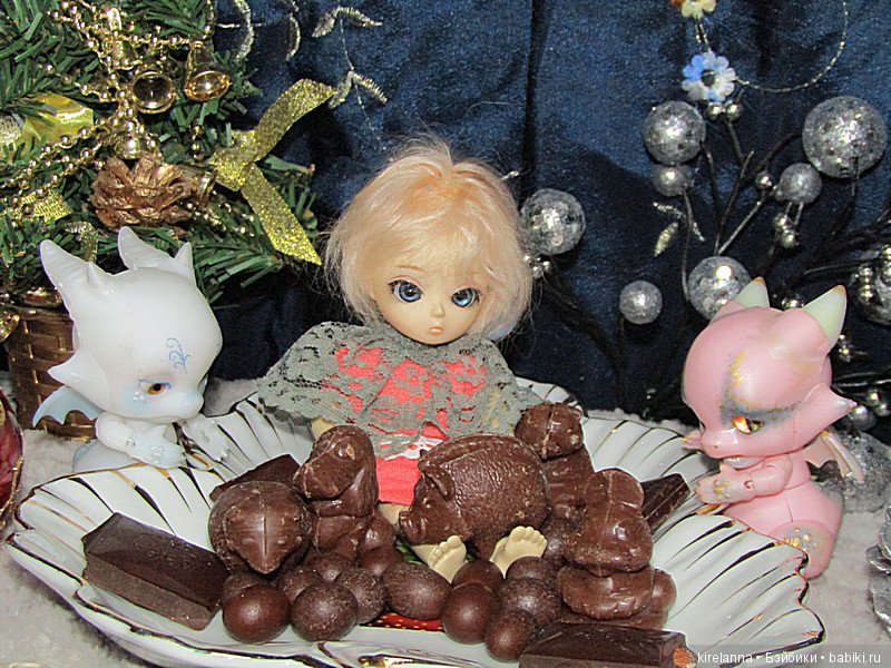 Прогулка в лесу сосулек — Куклы Ai Doll и Pangju (Панджу): Tiny BJD (БЖД)