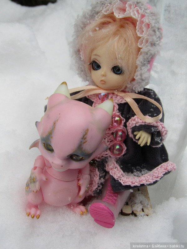 Прогулка в лесу сосулек — Куклы Ai Doll и Pangju (Панджу): Tiny BJD (БЖД)
