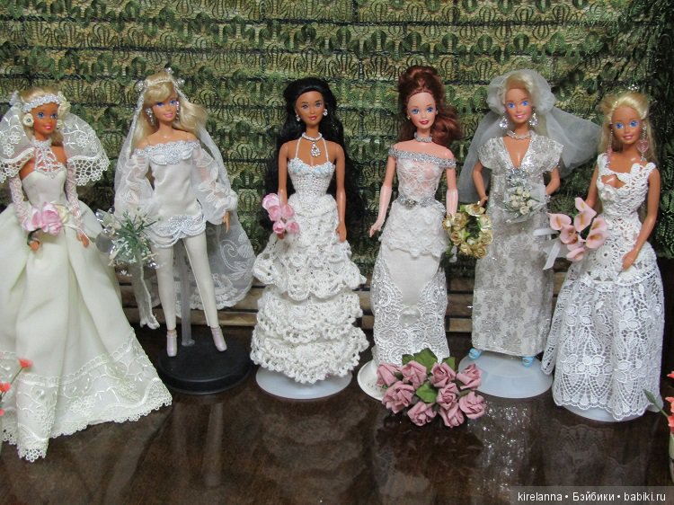 Барби В Свадебном Платье 90 Х фото 16