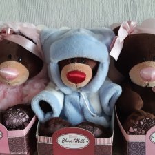 Плюшевые мишки Choco&Milk │ Bears Choco&Milk